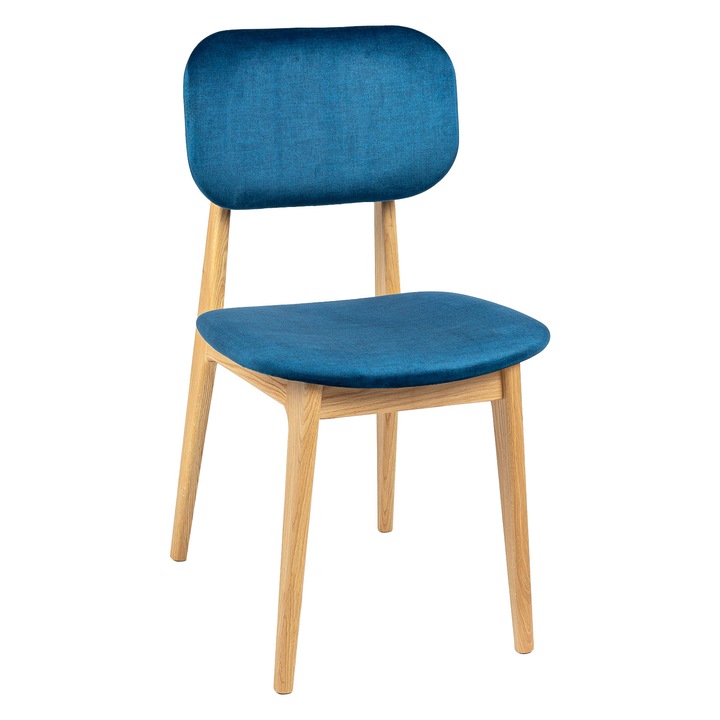 Scaun dining lemn masiv de stejar, OTIS, Topaz 85, 84x42x46 cm
