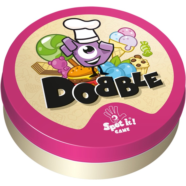 Игра с карти Dobble, 30 части, gourmandise