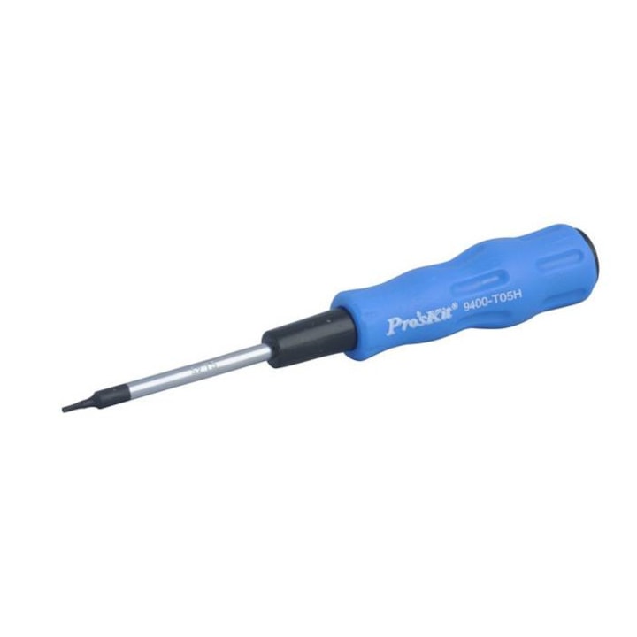 Torx csavarhúzó T10H, Mágneses hegy, T10x80mm