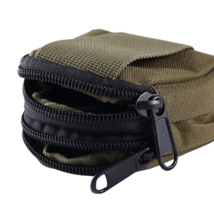 Kis pénztárca tok, vízálló, zöld, ZW-188