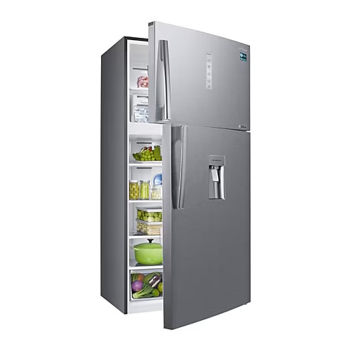 Frigider cu doua usi Samsung RT58K710RSL/EO, 585 l, No Frost, Smart Things WiFi, AI Energy, Clasa E, Dozator apa, H 178.7 cm, Inox