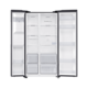 Side by side Samsung RS65DG5403B1EO, 635 l, No frost, All around Cooling, Smart Things WiFi, AI Energy, Clasa E, H 178 cm, Negru