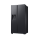 Side by side Samsung RS65DG5403B1EO, 635 l, No frost, All around Cooling, Smart Things WiFi, AI Energy, Clasa E, H 178 cm, Negru