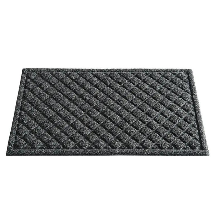 Входна изтривалка, неплъзгаща се, устойчива DM01, 75x45 см Сива