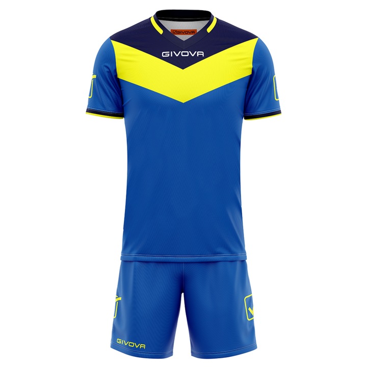 Echipament fotbal Givova Campo EF6, Albastru