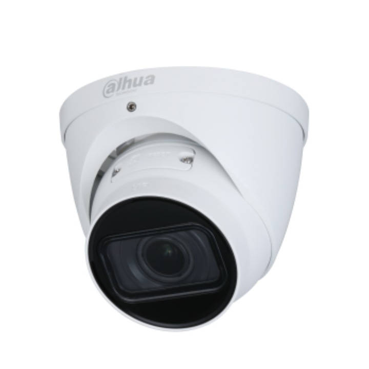 Camera, IP, Dahua, IPC-HDW2841T-ZS-27135, Exterioara/Interioara, Dome, Microfon, IP67, Detectare miscare, IR 40m, 8Mpx (4K), Transmisie live, Carcasa metalica, Alb
