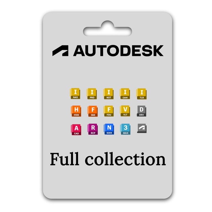 Autodesk Full Collection licenc (AutoCAD, Maya, Revit, Inventor, stb.), tervezőszoftver, fióktársítás, 1 éves érvényesség