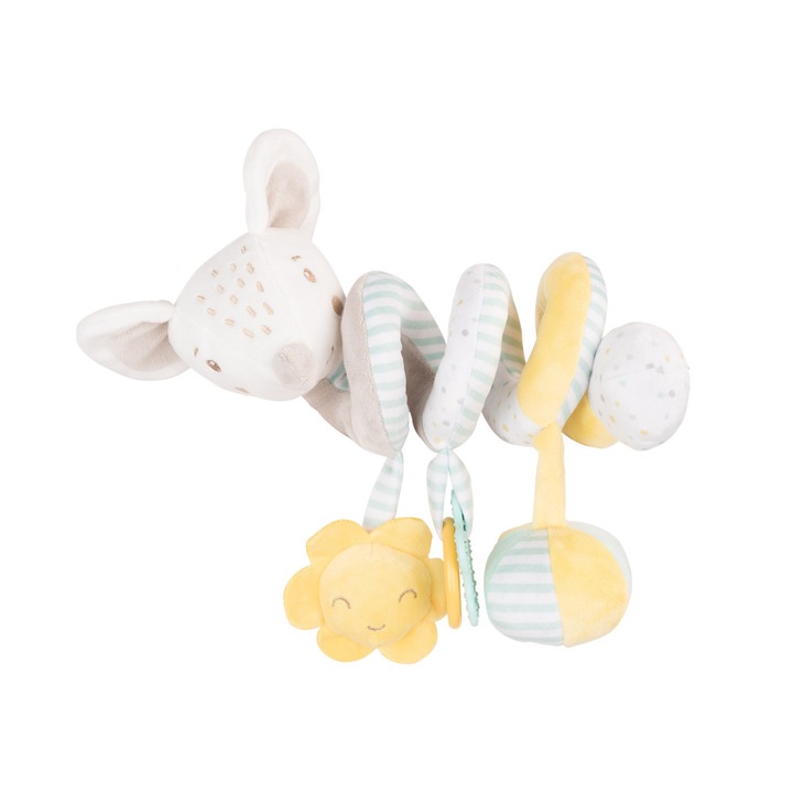 Spirala KikkaBoo cu jucarii pentru patut/carucior Joyful Mice