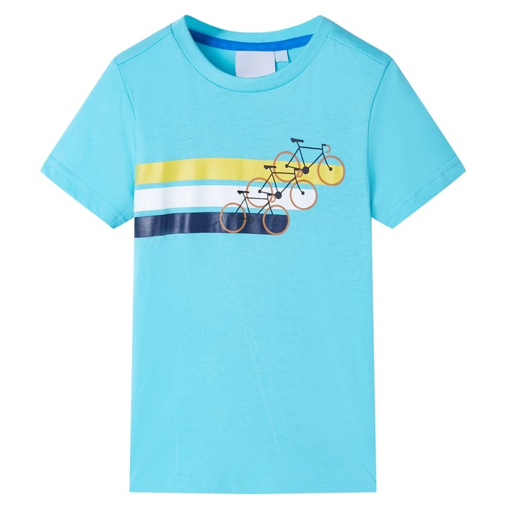 Детска тениска, Zakito Europe, синя, памук, 140 СМ/ 10г.