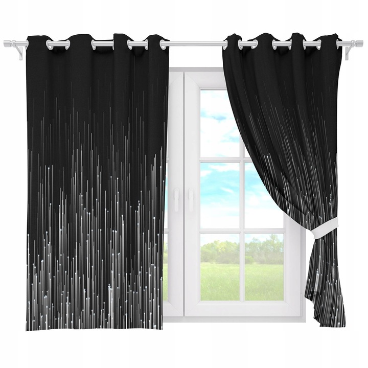 Perdea Cu Inele, Homeview, Zap093, 140X160, Multicolor