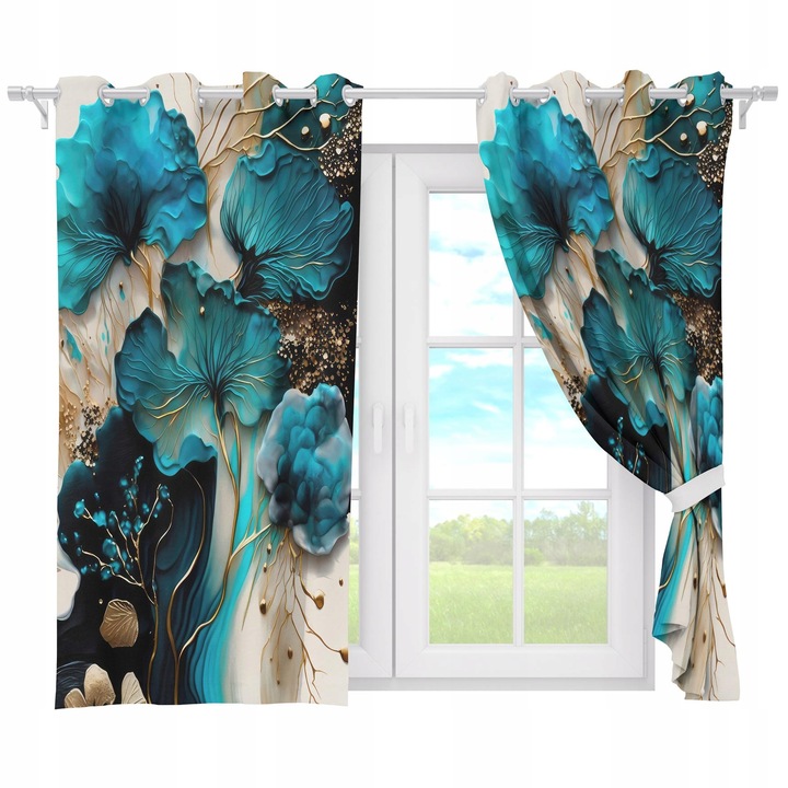 Perdea Cu Inele, Homeview, Zap136, 140X160, Multicolor