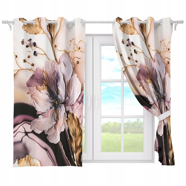 Perdea Cu Inele, Homeview, Zap137, 140X160, Multicolor