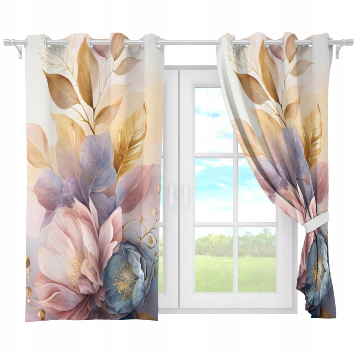 Perdea Cu Inele, Homeview, Zap142, 140X160, Multicolor