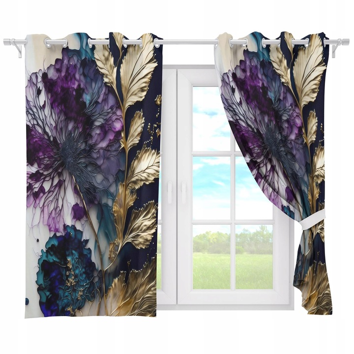 Perdea Cu Inele, Homeview, Zap177, 140X160, Multicolor