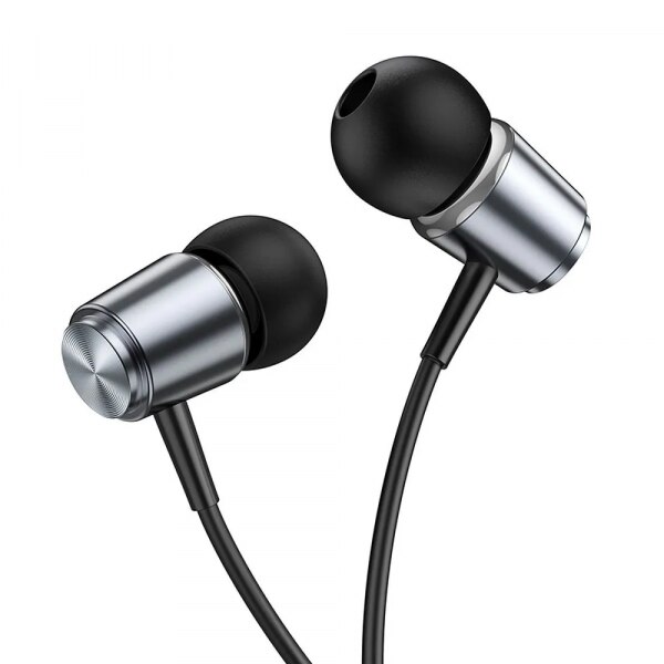 Casti Handsfree 3.5mm HOCO M108, Gri