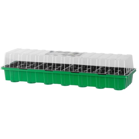 Tava pentru rasaduri cu capac din plastic transparent, 36 alveole ...