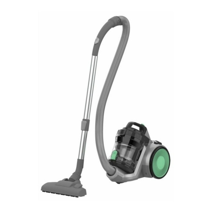 Aspirator fără sac Solac AS4250, 800 W, 3 L, verde, negru, gri