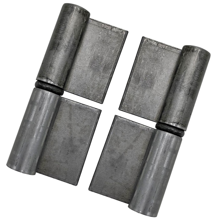 2 db hegeszthető zsanér készlet 140 mm-es talppal