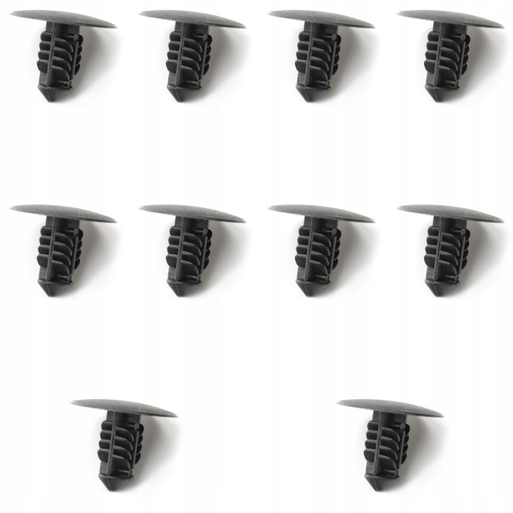 Set 10 bucati clema pentru izolatie si capitonaj capota motor, Renault Clio Laguna Megane Scenic Master Trafic, Dacia Duster Logan Sandero, accesorii fixare de inalta calitate