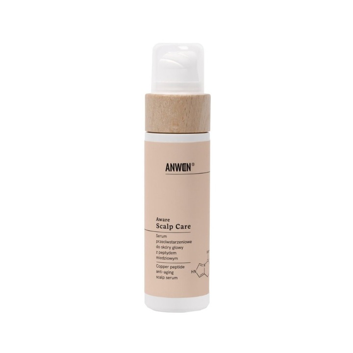 Ser anti-imbatranire pentru scalp, Anwen, 100 ml