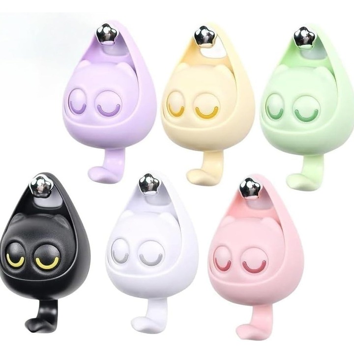 6 pcs Carlig distractiv cu ochiul, JESWO®, ABS, Multicolor