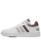 Pantofi sport barbati, Adidas, Piele, Alb/Maro, 42 EU