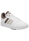 Pantofi sport barbati, Adidas, Piele, Alb/Maro, 42 EU