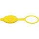 Cover for Opel windshield liquid tank, plastic, yellow