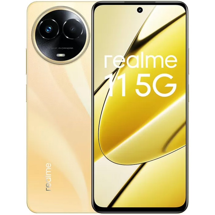 Telefon mobil Realme 11, 8GB RAM, 256GB, 5G, Sunrise Gold - eMAG.ro