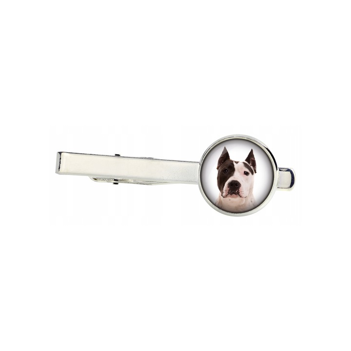 Nyakkendőtű, Art-Dog, Fém, Ezüst, 16x54 mm