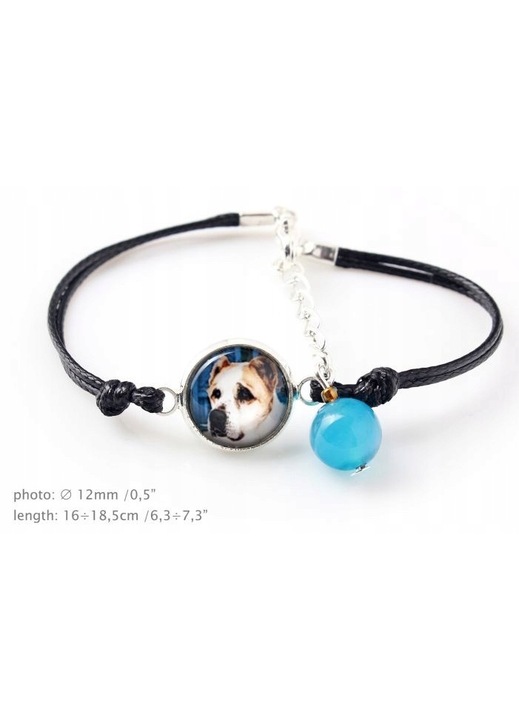 Set de bijuterii foto ciobanesc din Asia Centrala, Art-Dog, Negru