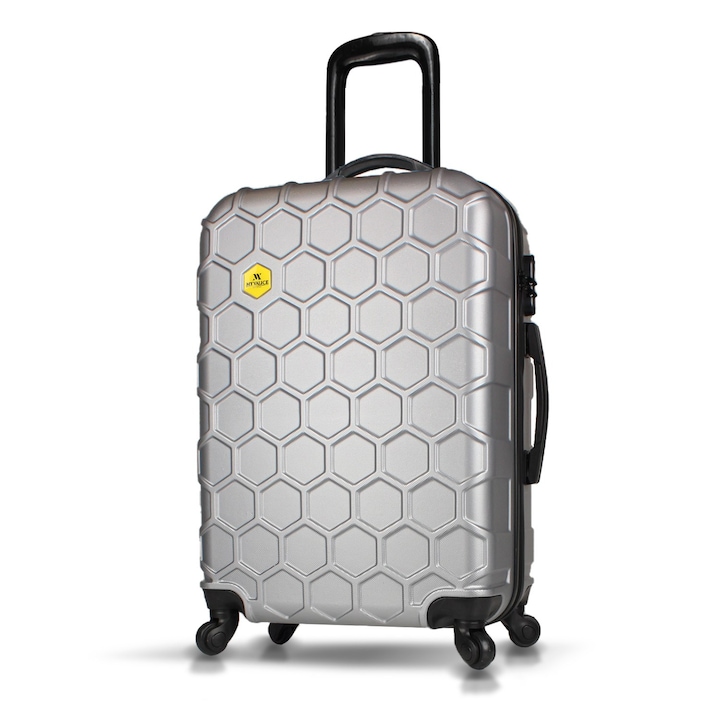 Bőrönd Myvalice HEYOGRI - 7596, Szürke, 66 x 44 x 25