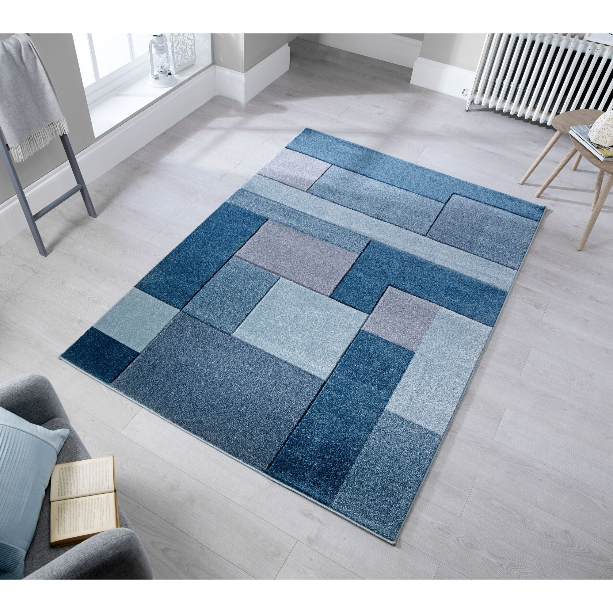 Covor, Flair Rugs, Cosmos Albastru Denim 80X150 cm