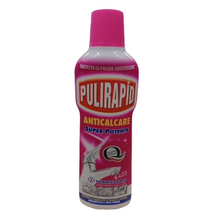 Solutie anticalcar cu otet alb Pulirapid Anticalcare Aceto 500 ml