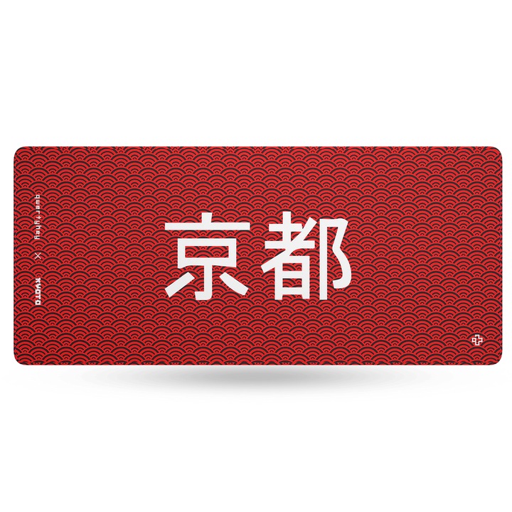 Подложка за мишка Gaming QwertyKey Kyoto, водоустойчива, 90 x 40 см