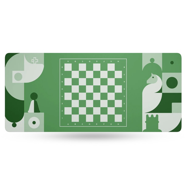 Подложка за мишка Gaming QwertyKey Chess, водоустойчива, 90 x 40 см