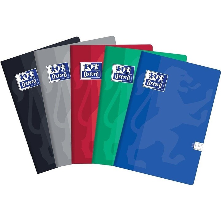 Set 5 caiete, Oxford, A4