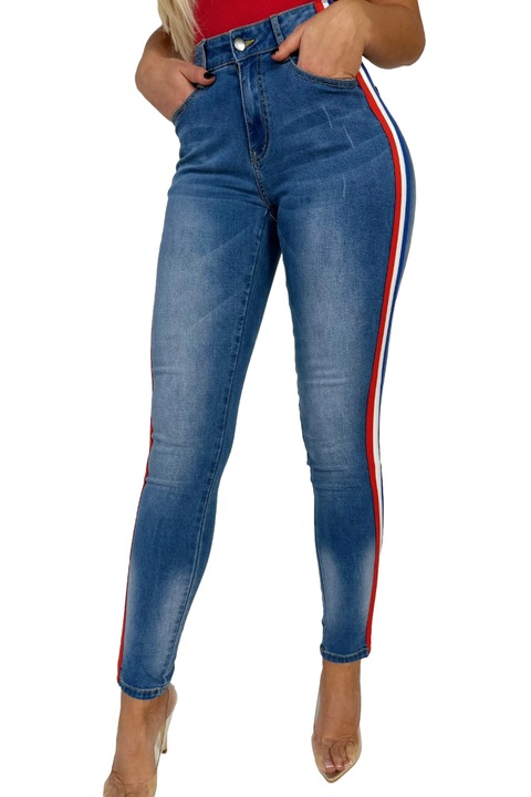 Női alkalmi kabát, WildFashion, pamut/poliészter, 795, Világoskék