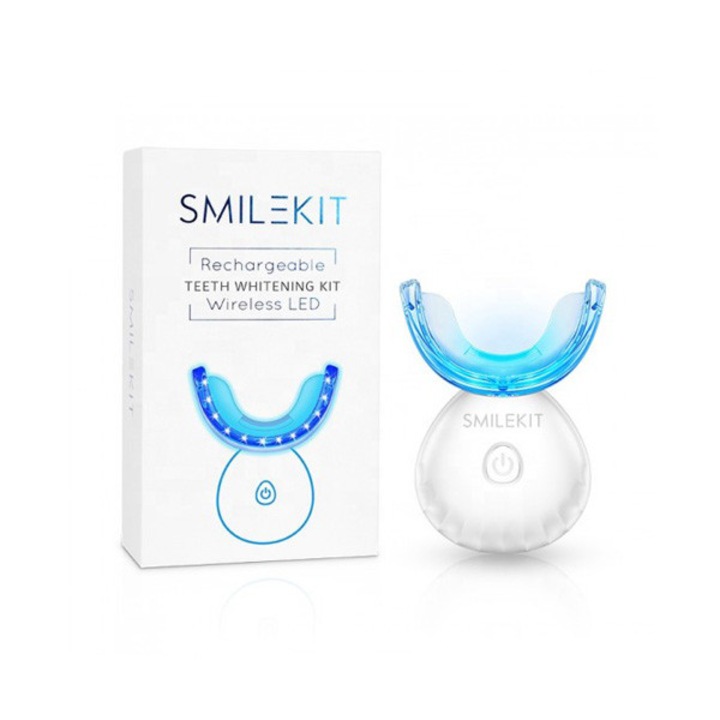 Kit cu lampa pentru albirea eficienta a dintilor SmileKit