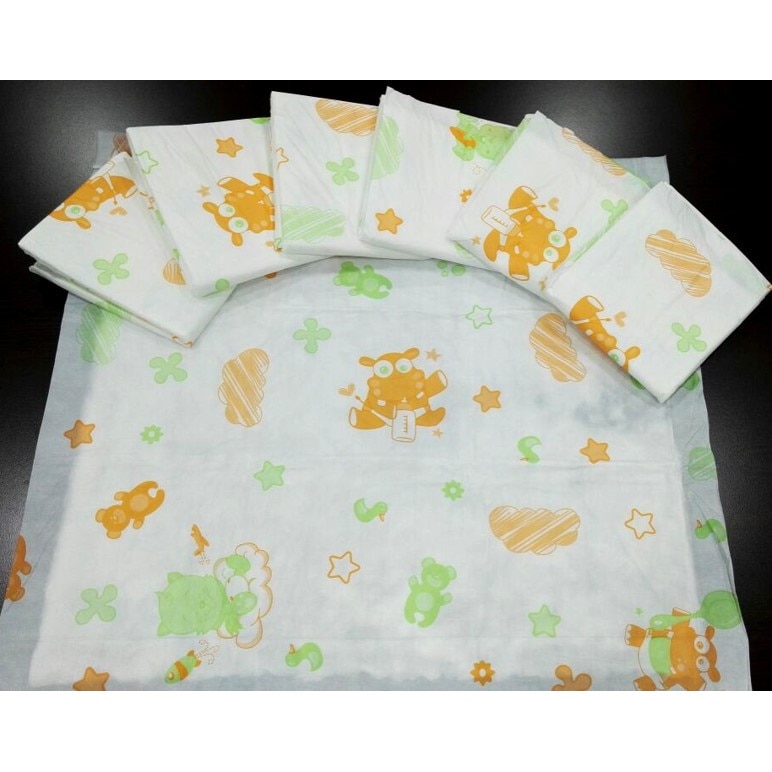 Set 10 bucati cearsaf aleze bebelusi POMIKS, 60x60cm - eMAG.ro