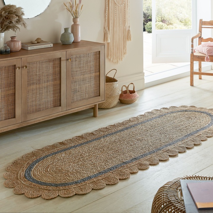 Килим, Flair Rugs, Grace Natural-Grey 80X230 см