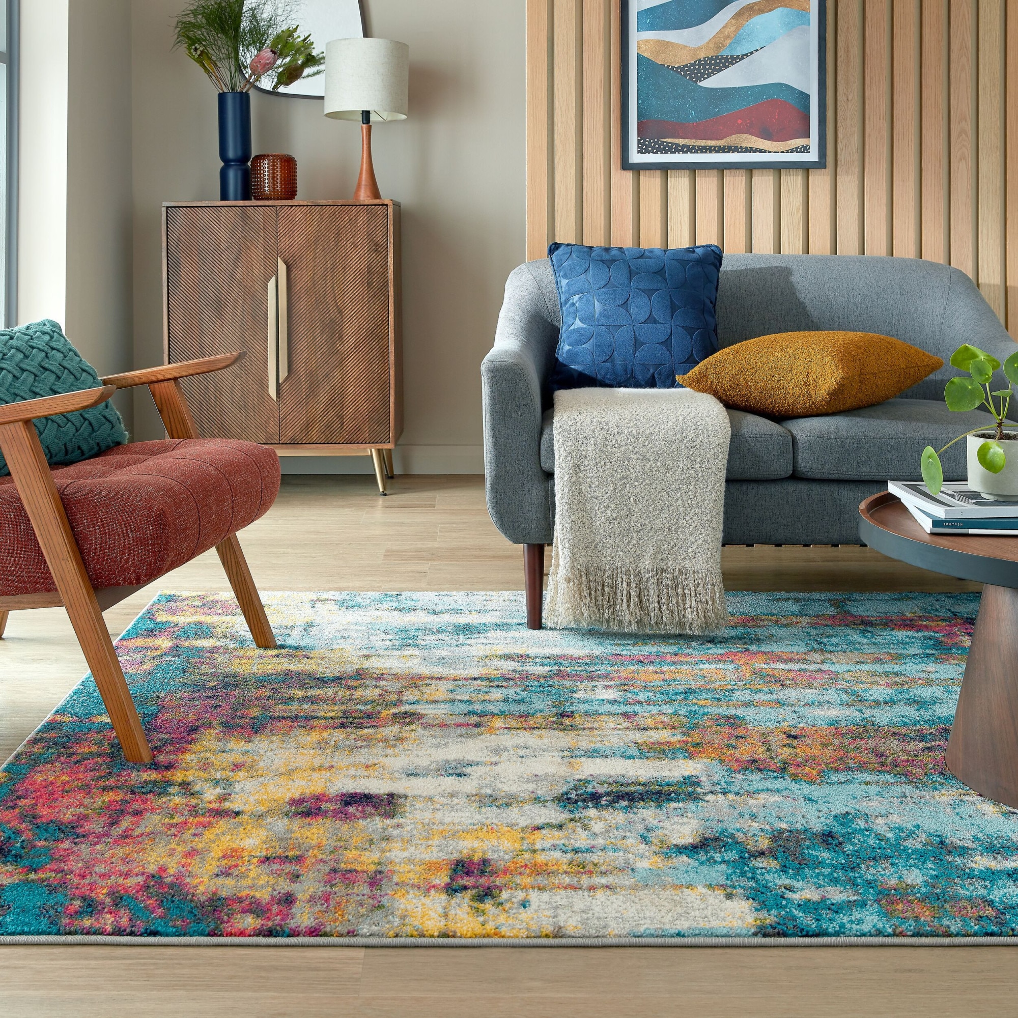 Covor, Flair Rugs, Abstraction Multicolor 160X230 cm - eMAG.ro