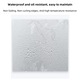 Folie decorativa, ComResi®, 3D, pentru sticla, 60x200cm, Argintiu