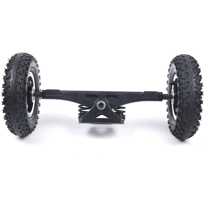 Roti, pentru skateboard, aliaj de aluminiu, 27cm, negru