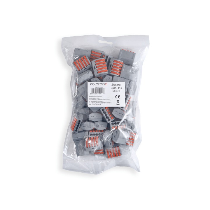 Set Conector tip Koloreno CMK-415, 5x 0, 08 pana la 2, 5 (4, 0) mm2, 50 buc