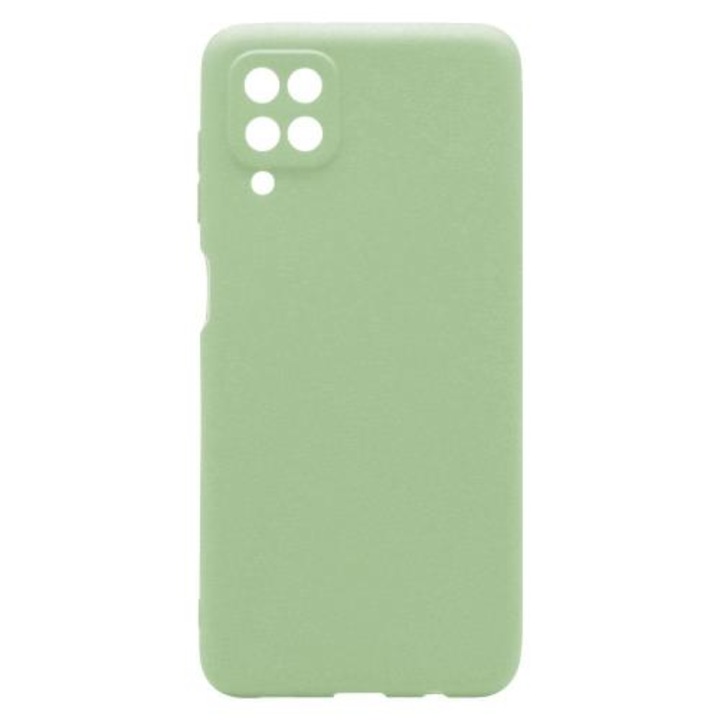 Carcasa protectie telefon, Inos, TPU, Compatibil cu Samsung Galaxy A12/ A127F Galaxy A12 Nacho/ M127F Galaxy M12, Verde