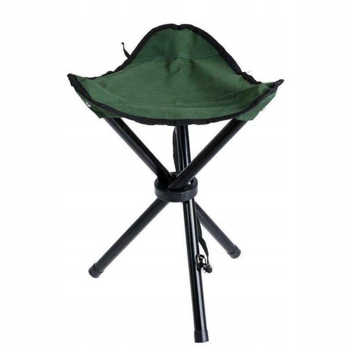 Scaun pescuit, Metal, 27cm, Verde