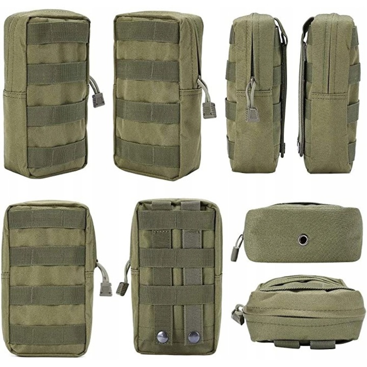 Husa tactica, Poliester, Verde