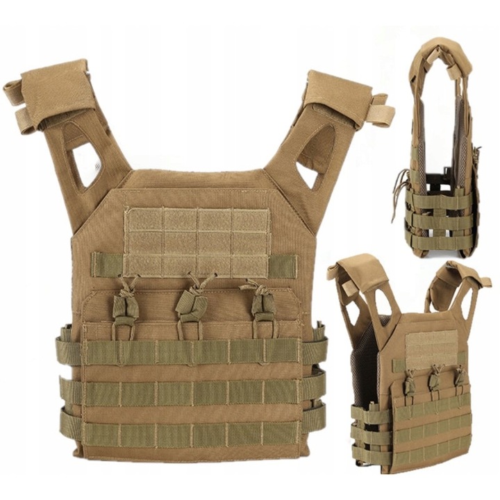 Vesta de protectie, Poliester, Multicolor