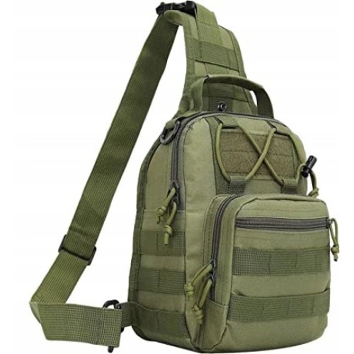 Rucsac sport, Nylon, Verde